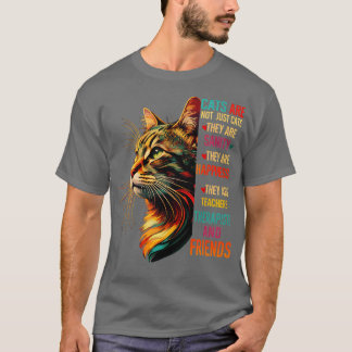 Camiseta Los Gatos No Son Sólo Gatos, Sentirán Que Están He