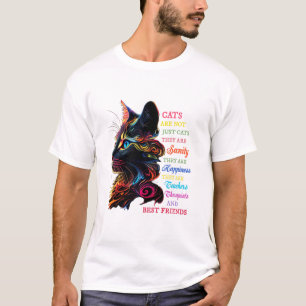 Camiseta Los Gatos No Son Sólo Gatos, Sentirán Que Están He