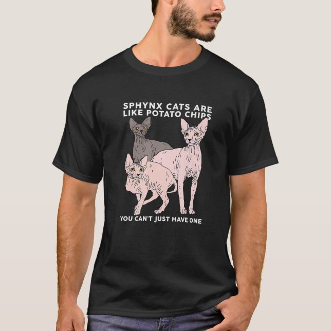 Camiseta Los Gatos Sfinx Son Como El Sph Del Propietario De (Anverso)