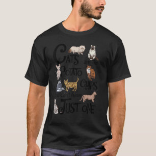 Camiseta Los gatos son como los gatos de papa que no puedes