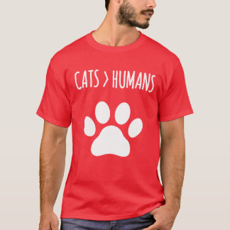 Camiseta Los gatos son divertidos entre los humanos de Bett