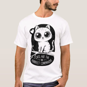 Camiseta Los Gatos Son Los Compañeros Perfectos