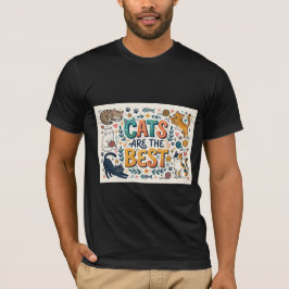 Camiseta Los Gatos Son los Mejores