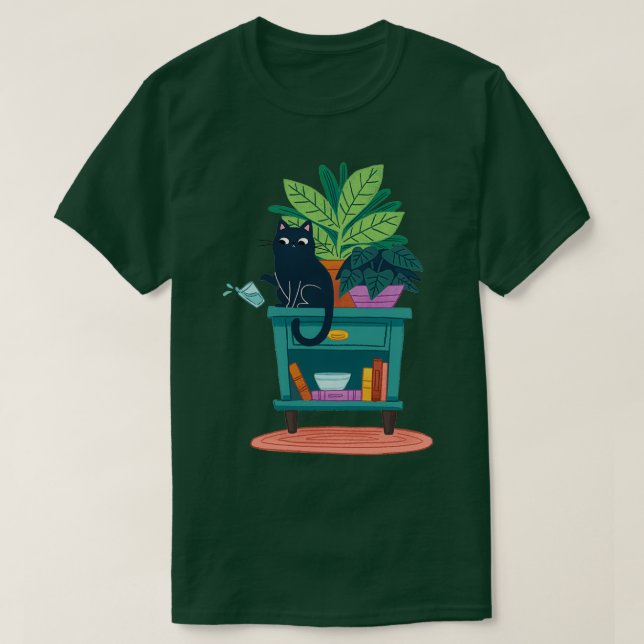 Camiseta Los gatos son maleducados (Diseño del anverso)