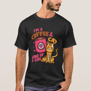 Camiseta Los Gatos Y Las Mujeres Cafeteras Cutan Novedad Ch