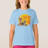 ¡Los gatos y los perros hacen que la vida sea más 