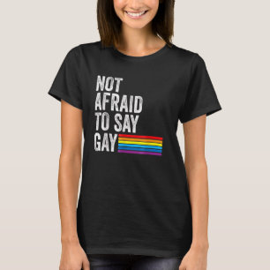 Camiseta Los gays de Florida no temen decir los derechos de