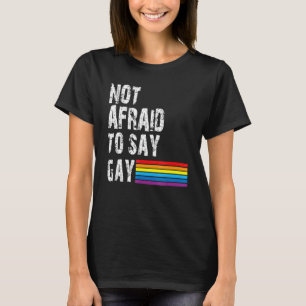 Camiseta Los gays de Florida no temen decir los derechos de