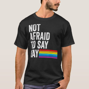 Camiseta Los gays de Florida no temen decir los derechos de