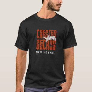 Camiseta Los Geckos Me Hacen Sonreír Reptiles Exóticos De L