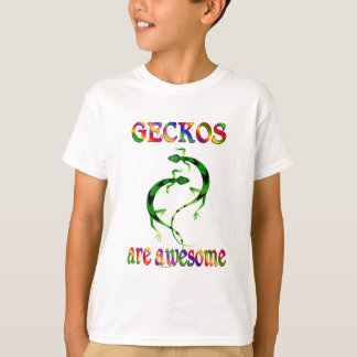 Camiseta Los geckos son asombrosos