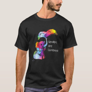Camiseta Los Géneros Son Orgullo Anticuado De La Comunidad 