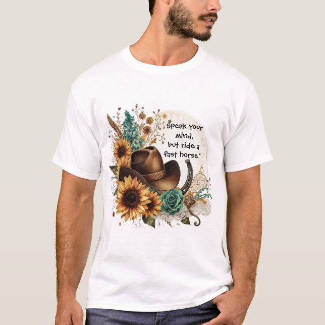 Camiseta Los girasoles rusos dicen tu opinión sobre la cami (Anverso)