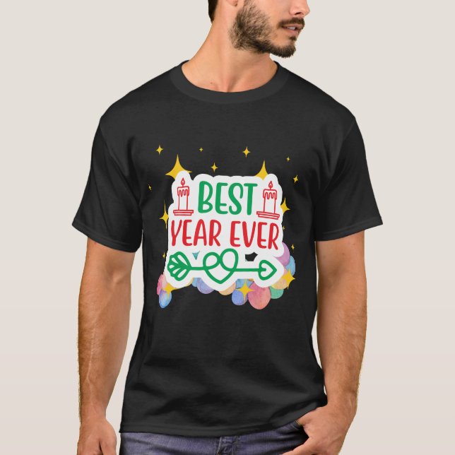 Camiseta Los globos espumosos del mejor año (Anverso)