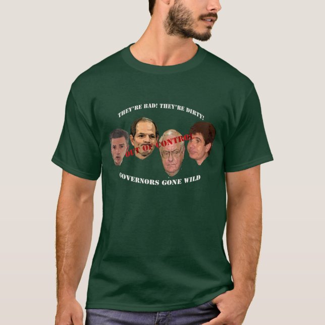 Camiseta los gobernadores se volvieron locos (Anverso)