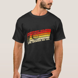 Camiseta Los Golfistas Legendarios Nacidos En 1976 46ª Vint