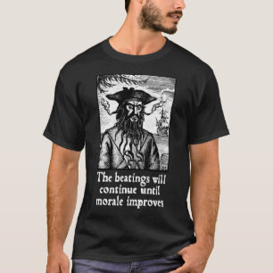 Camiseta Los golpes continuarán hasta que la moral mejore g