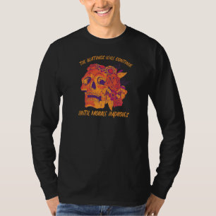 Camiseta Los golpes continuarán hasta que mejore la moral