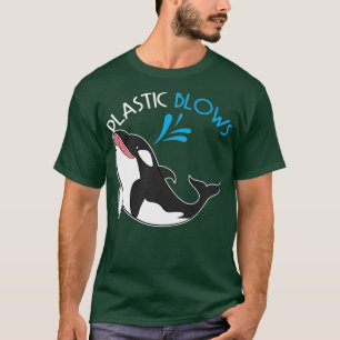 Camiseta Los golpes plásticos aumentan la conciencia sobre 
