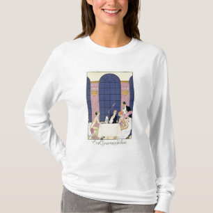 Camiseta Los Gourmands, 1920-30 (impresión del pochoir)