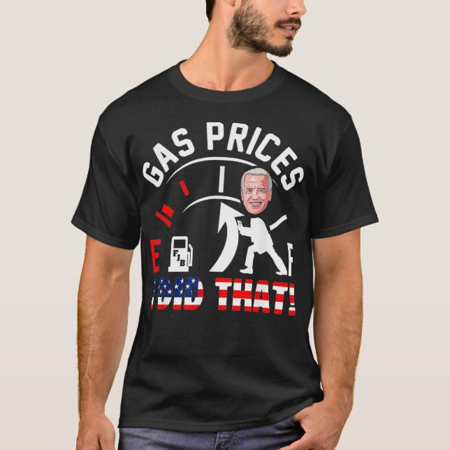Camiseta Los Graciosos Precios Del Gas Incrementaron Eso An (Anverso)