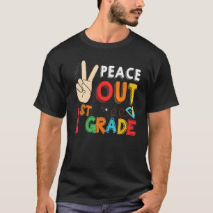 Camiseta Los Graduados De 1º Grado De Paz El Día De La Escu