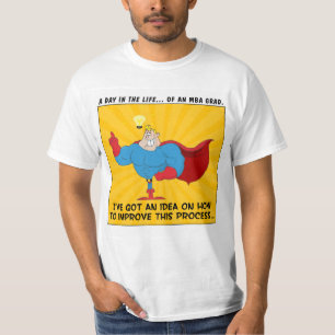 Camiseta Los graduados de MBA saben las respuestas a todos