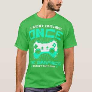 Camiseta Los Gráficos De Juegos Fueron Muy Graciosos En Los