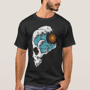 Camiseta Los gráficos Guay Great Wave & Sun Big Wave para