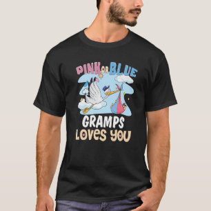 Camiseta Los Gramps rosas o azules te aman al mejor abuelo