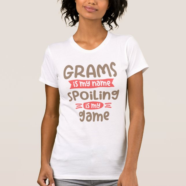Camiseta Los Grams Es Mi Nombre El Fracaso Es Mi Juego | Ab (Anverso)
