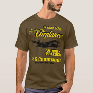 Camiseta Los grandes aviones Curtiss C Commando