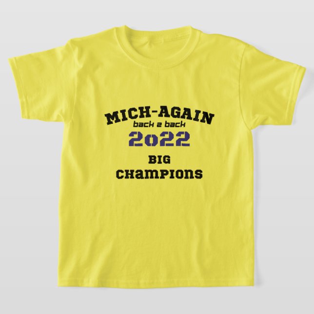 Camiseta Los grandes campeones de Michigan en la marina de  (Distribución)