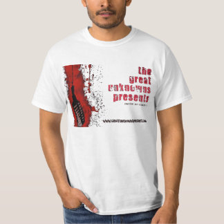 Camiseta Los grandes desconocido invirtieron blanco