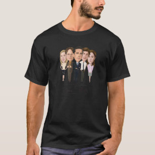 Camiseta Los grandes jefes del carácter de la oficina