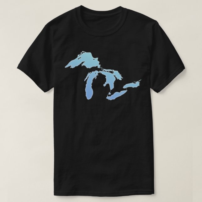 Camiseta Los Grandes Lagos (Diseño del anverso)