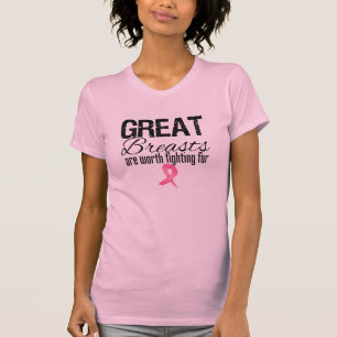 Camiseta Los GRANDES PECHOS valen el luchar para