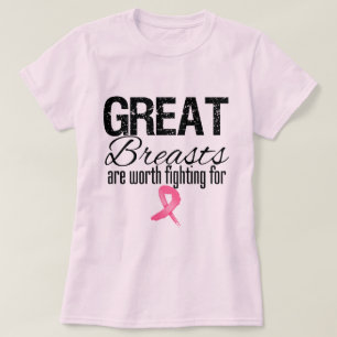 Camiseta Los GRANDES PECHOS valen el luchar para