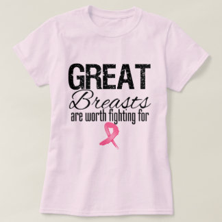 Camiseta Los GRANDES PECHOS valen el luchar para