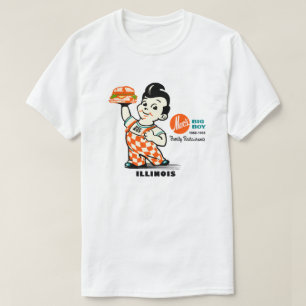 Camiseta Los grandes restaurantes de Illinois en Marc