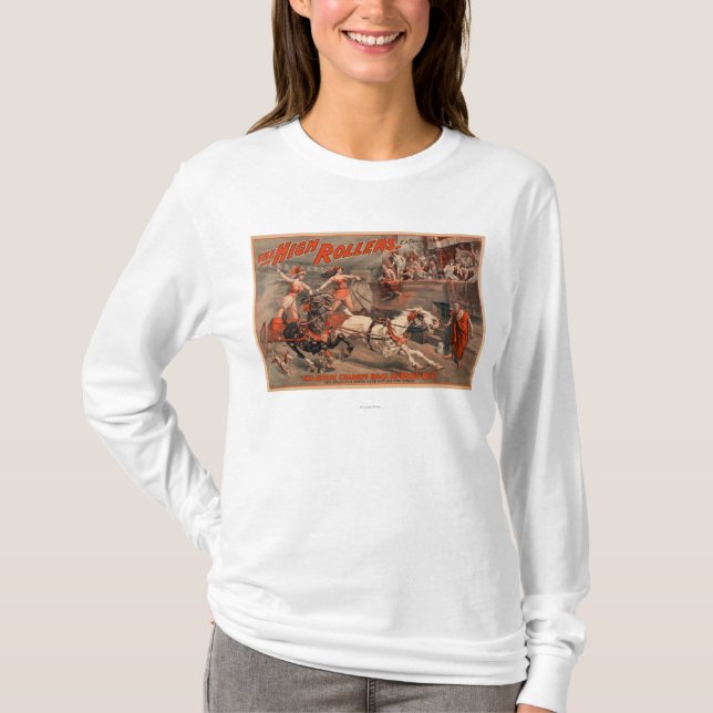 Camiseta Los granes apostadores - Ben Hur "dobla su" teatro (Anverso)