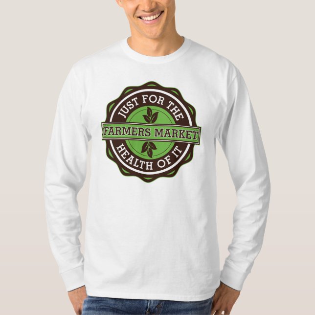 Camiseta Los granjeros comercializan apenas para la salud (Anverso)