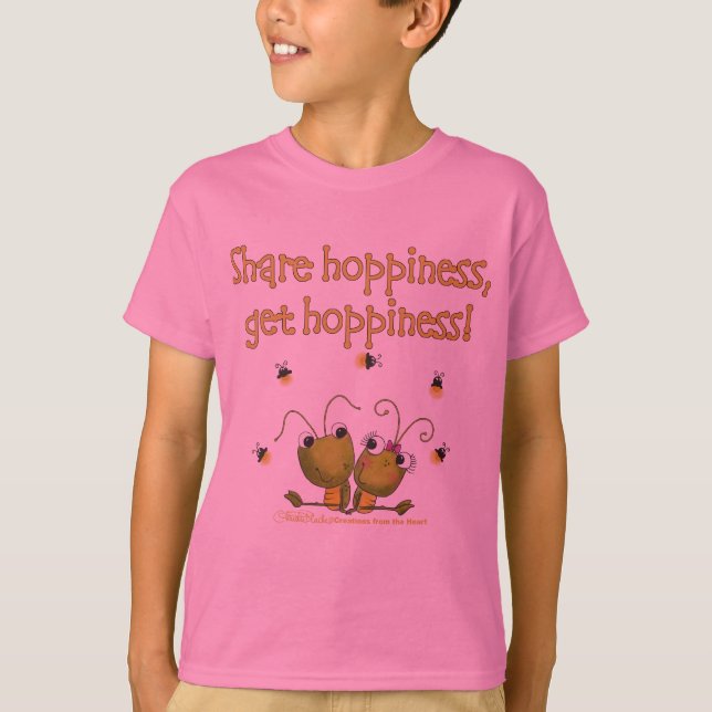 Camiseta Los Grasshoppers Comparten Hopiness (Anverso)