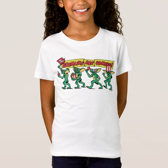 Camiseta Los Gremlins™ están llegando (Anverso)