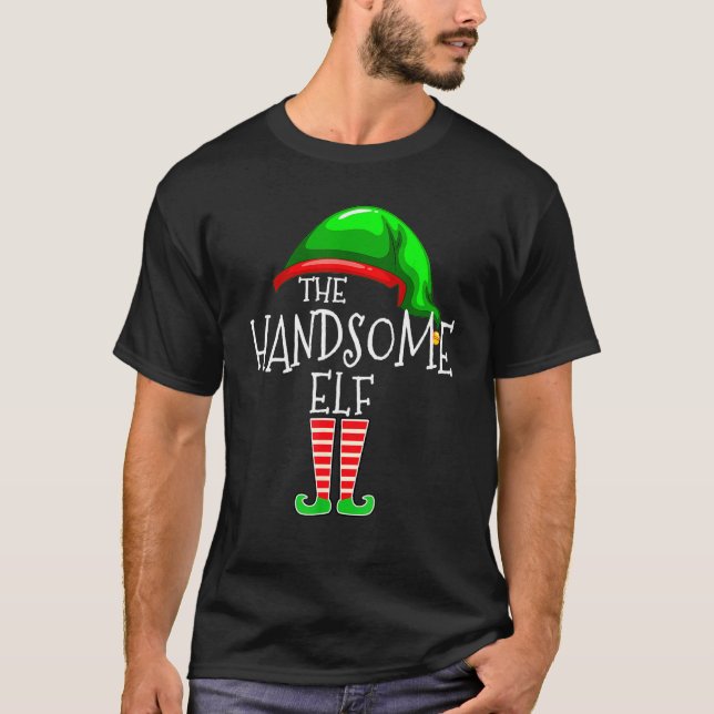 Camiseta Los guapos Navidades del grupo familiar Elf Mateo  (Anverso)