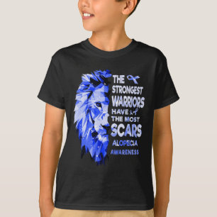 Camiseta Los Guerreros De Alopecia Más Fuertes Tienen La Ma