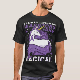 Camiseta Los Guerreros De Fibromialgia Son Amantes Magicos 
