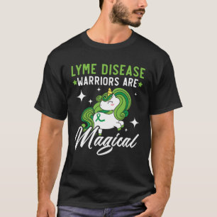 Camiseta Los Guerreros De La Enfermedad De Lyme Son Unicorn