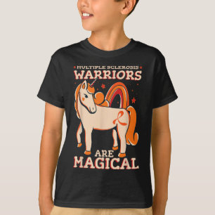 Camiseta Los Guerreros De La Esclerosis Son Niños Mágicos S