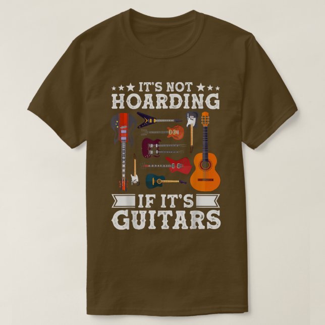 Camiseta Los Guitaristas No Son Alojamiento Si Es Guitarra  (Diseño del anverso)